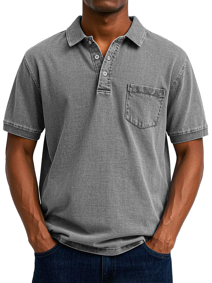 Nick™ | Vintage Polo Shirt for Men