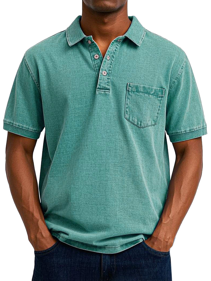 Nick™ | Vintage Polo Shirt for Men