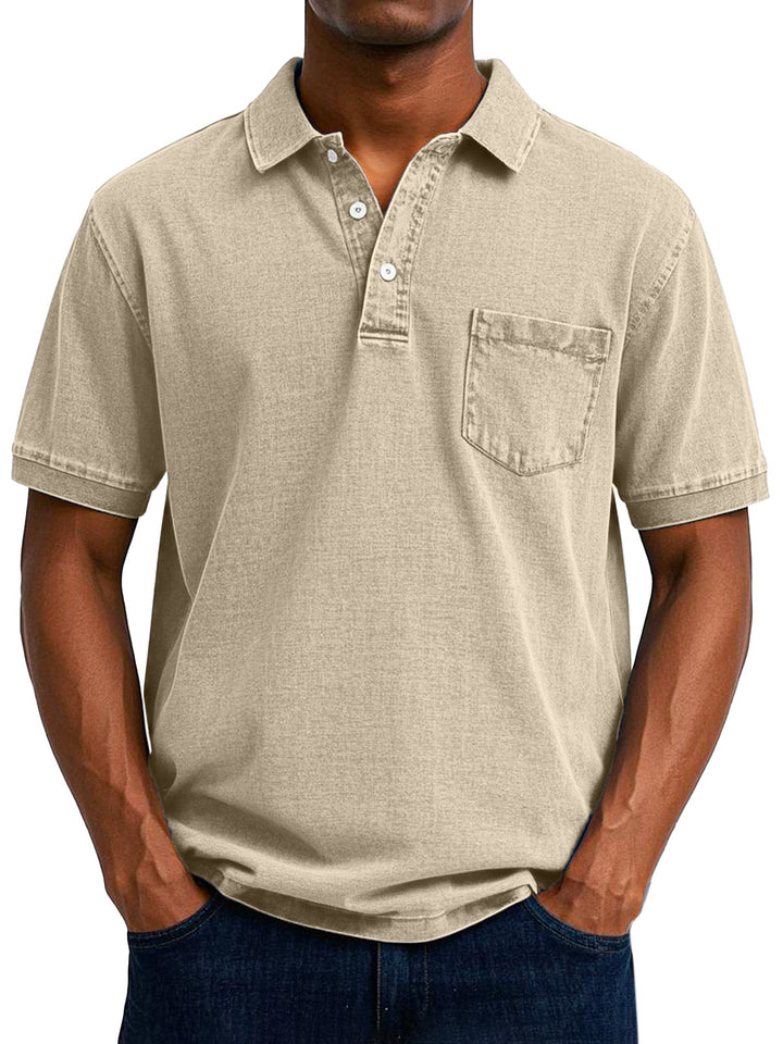 Nick™ | Vintage Polo Shirt for Men