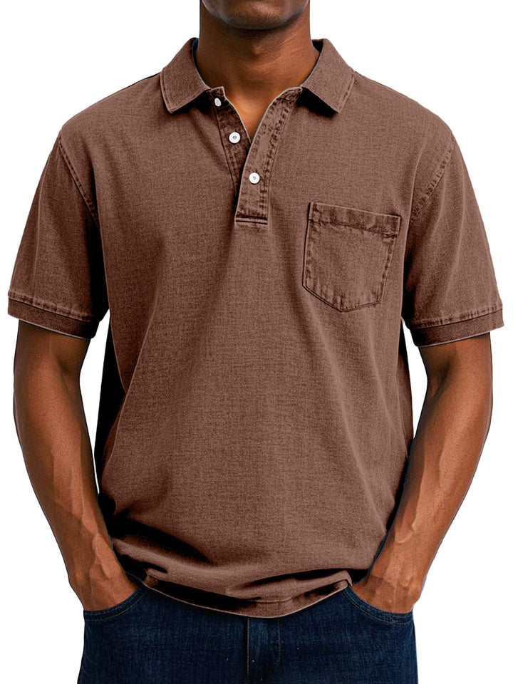 Nick™ | Vintage Polo Shirt for Men