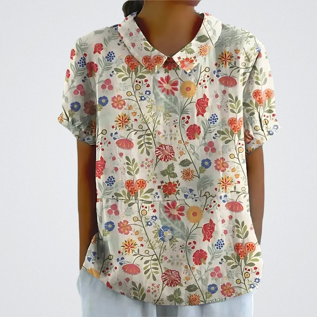 Gail™ | Floral Blouse