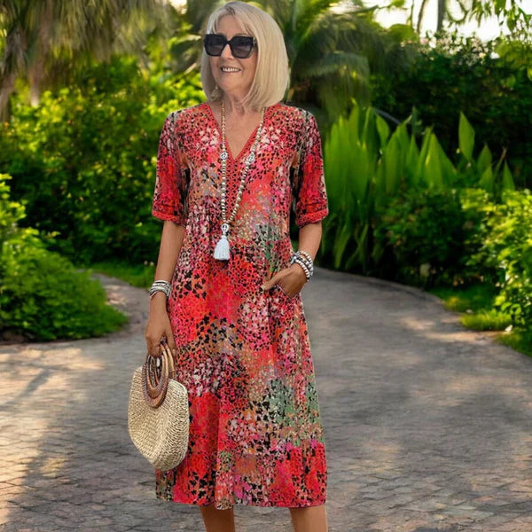 Sierra™ | Flowing Boho Dress