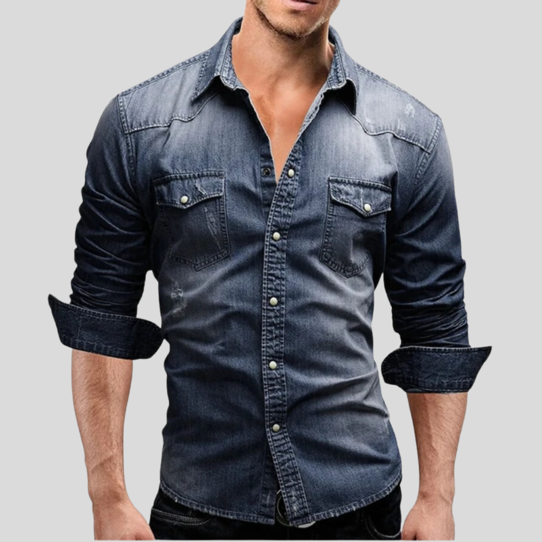 Sean™ | Modern Denim Shirt