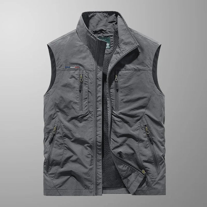 Seth™ | Breathable Cargo Waistcoat with Multiple Pockets