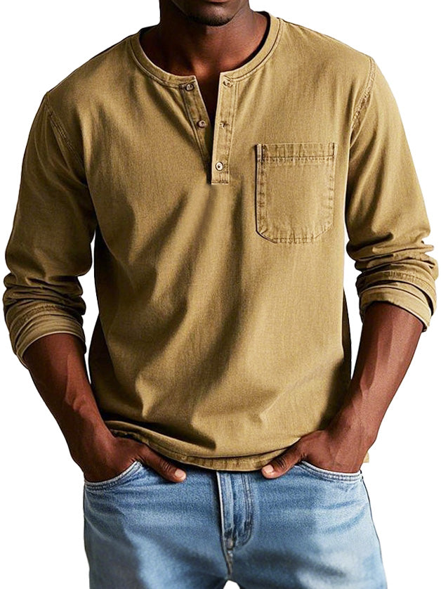 Parker™ | Long Sleeve Vintage Shirt