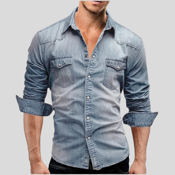 Sean™ | Modern Denim Shirt