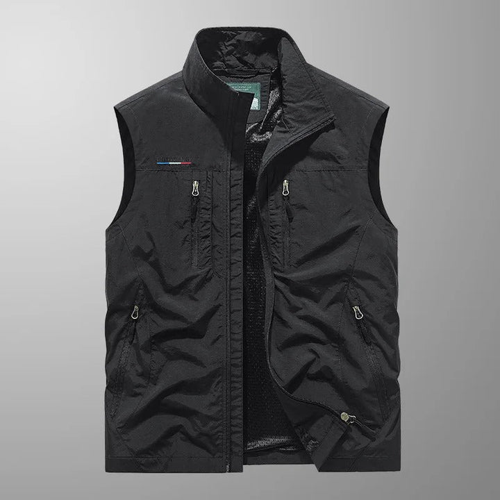 Seth™ | Breathable Cargo Waistcoat with Multiple Pockets