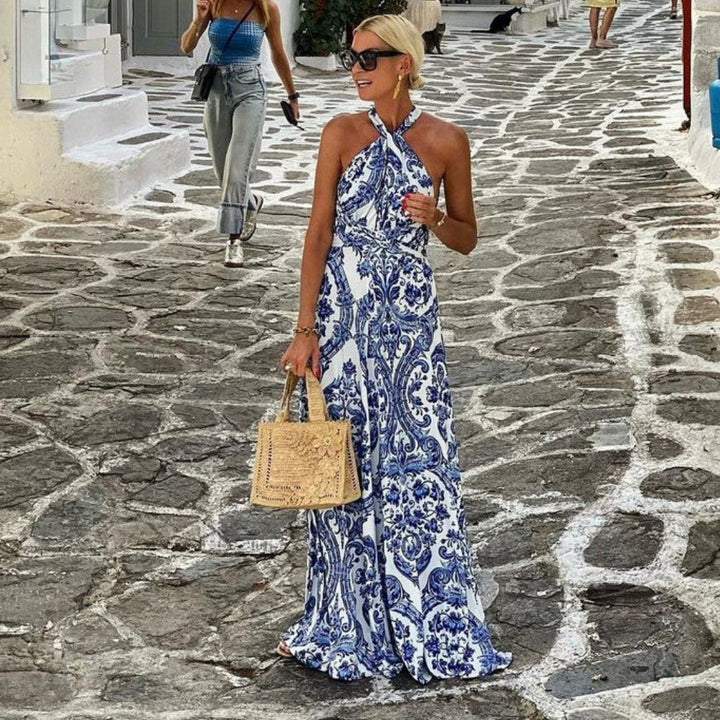 Janelle™ | Halter Neck Dress