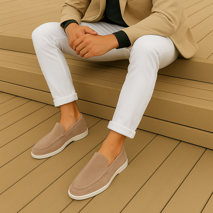 Lawrence™ | Chic Suede Loafers