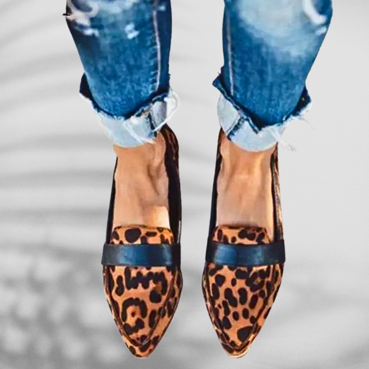 Melanie™ | Pointed Toe Suede Loafers