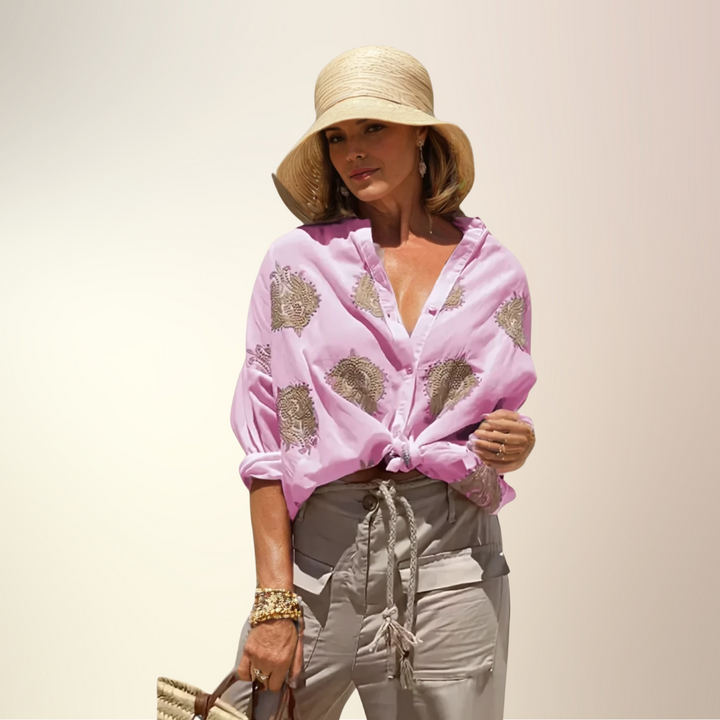 Brianna™ | Ibiza Style Chic Blouse