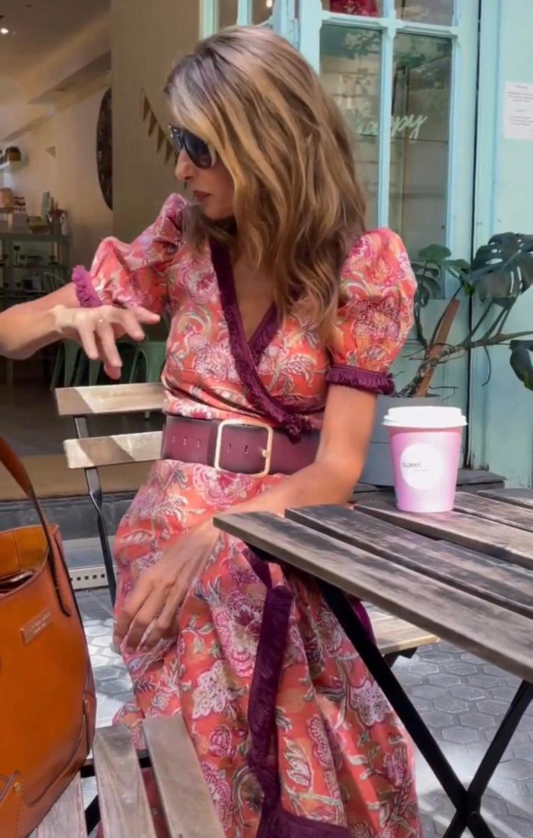 Khloe™ | Elegant Pink Maxi Dress