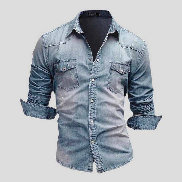Sean™ | Modern Denim Shirt