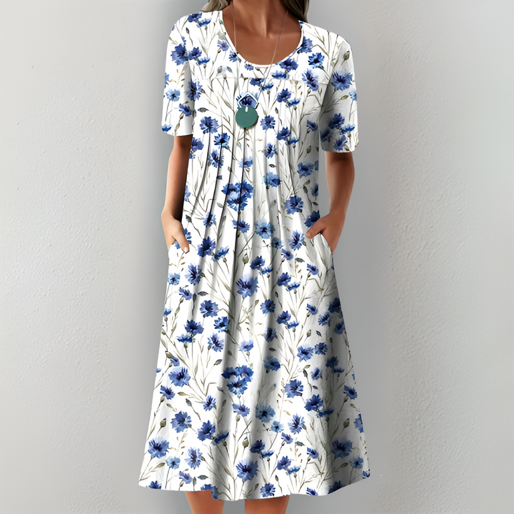 Emilia™ | Classic Floral Dress