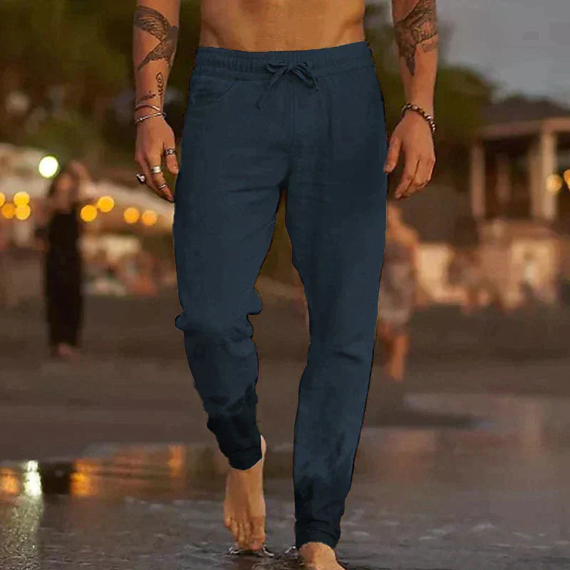 Greg™ | Slim-Fit Casual Trousers