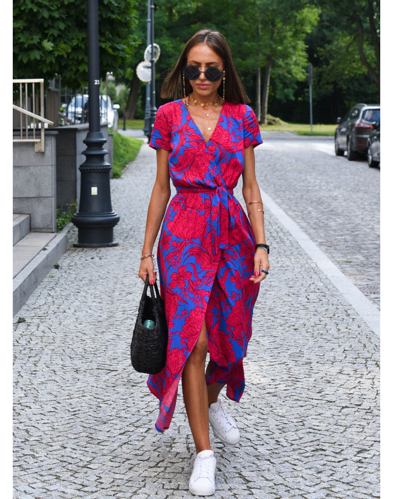 Arlene™ | Wrap Dress with Floral Print