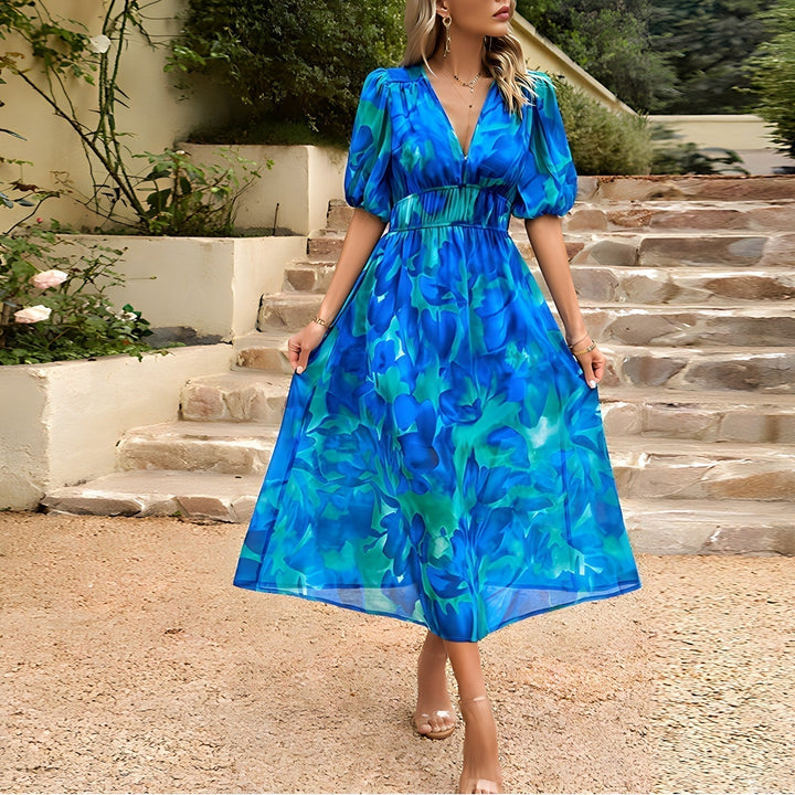 Lorraine™ | Maxi Dress with Floral Pattern