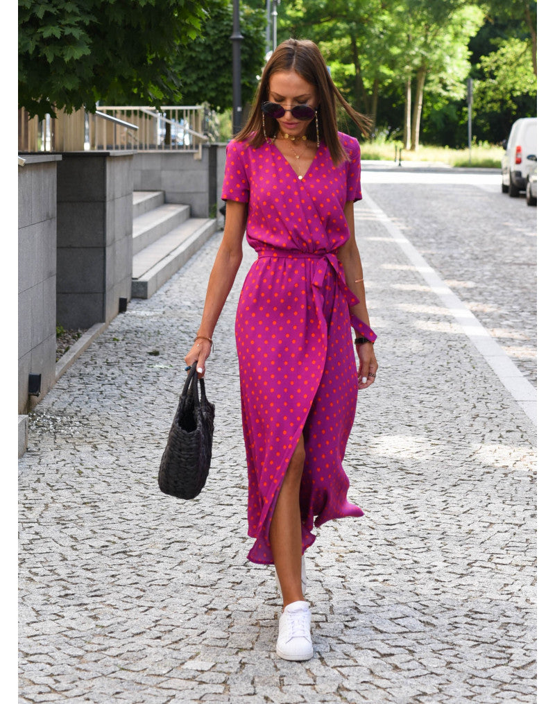 Arlene™ | Wrap Dress with Floral Print