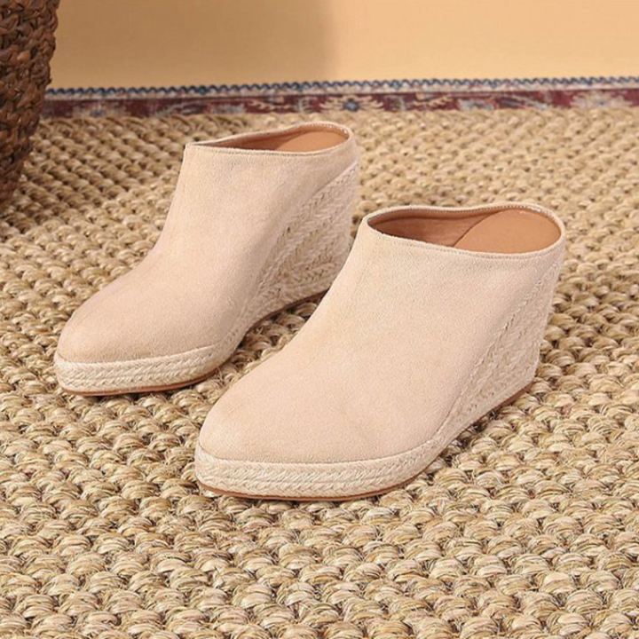 Abigail™ | Classic Wedge Mules