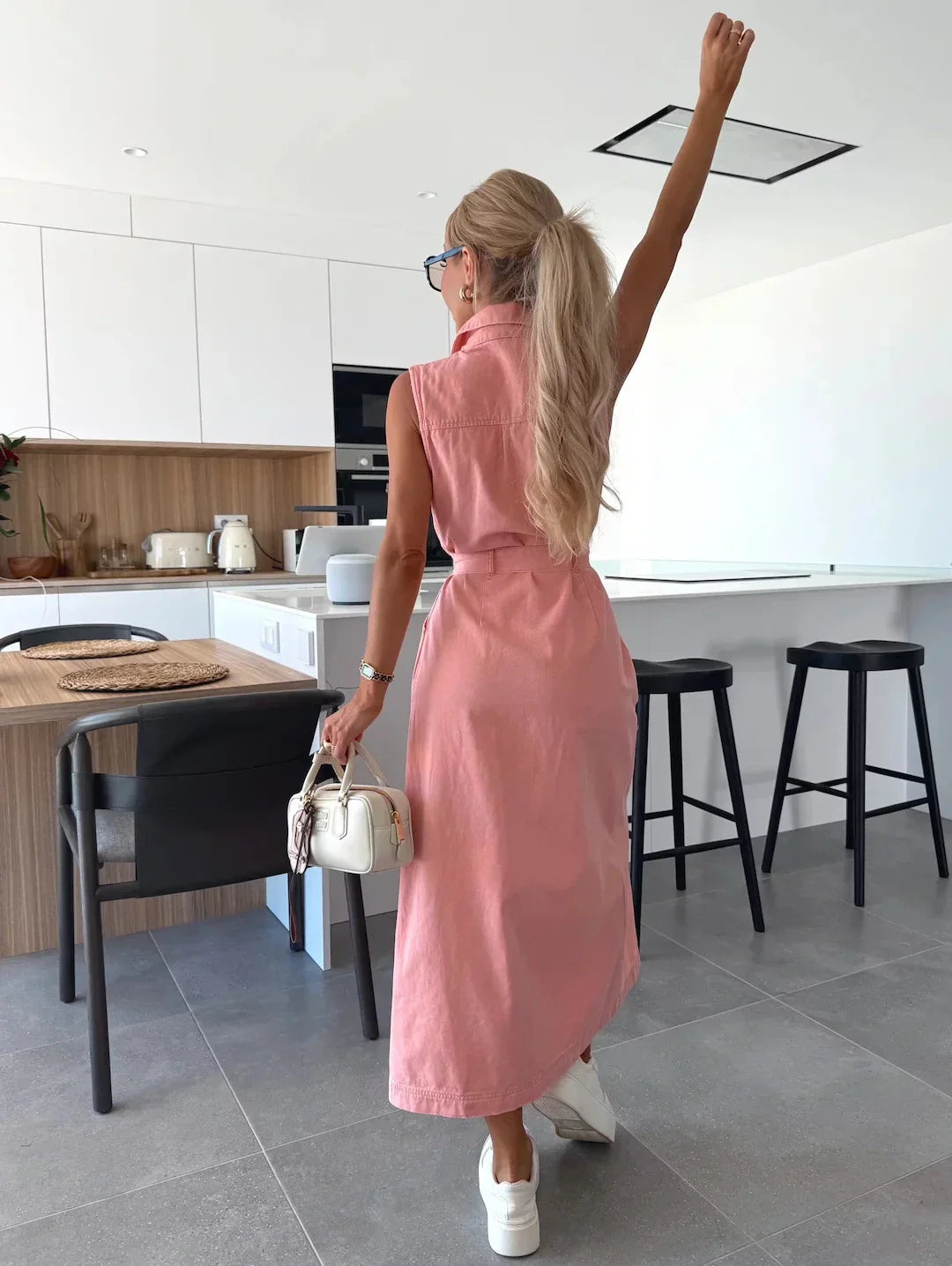 Louisa™ | Maxi Denim Dress