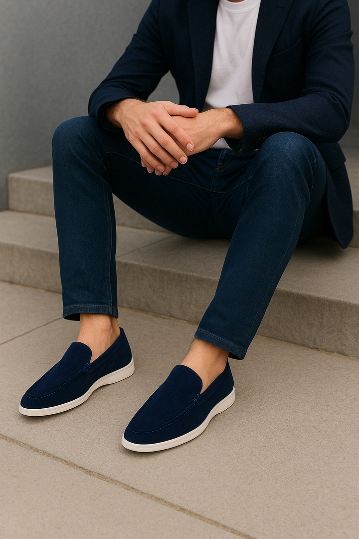 Lawrence™ | Chic Suede Loafers