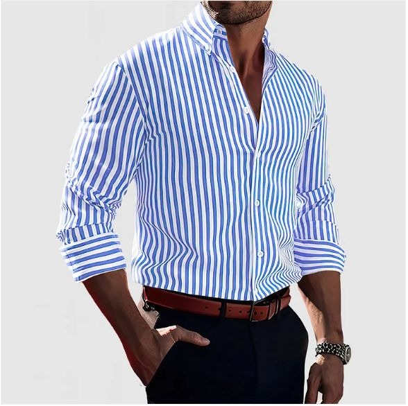 Ashton™ | Confidence Striped Shirt