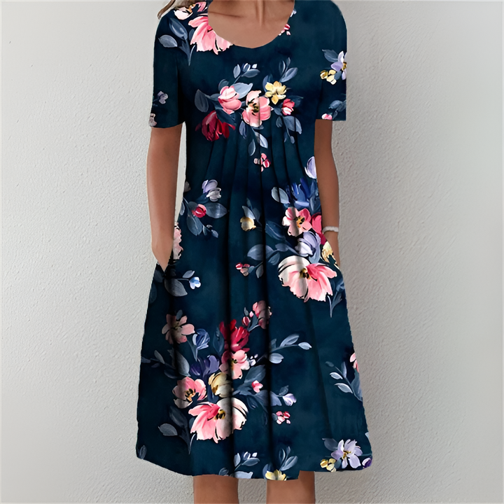 Emilia™ | Classic Floral Dress