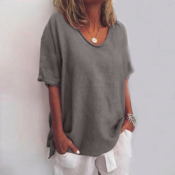 Odessa™ | Comfortable Loose Blouse with Tummy Coverage