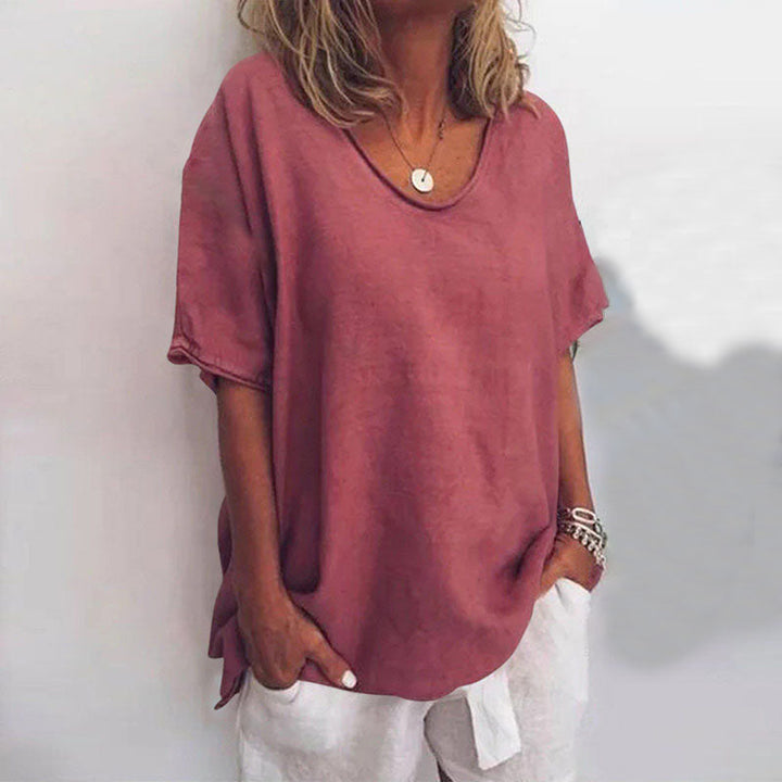 Odessa™ | Comfortable Loose Blouse with Tummy Coverage