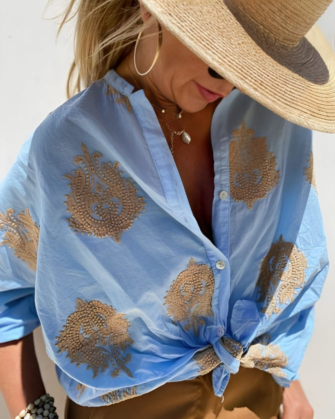 Brianna™ | Ibiza Style Chic Blouse