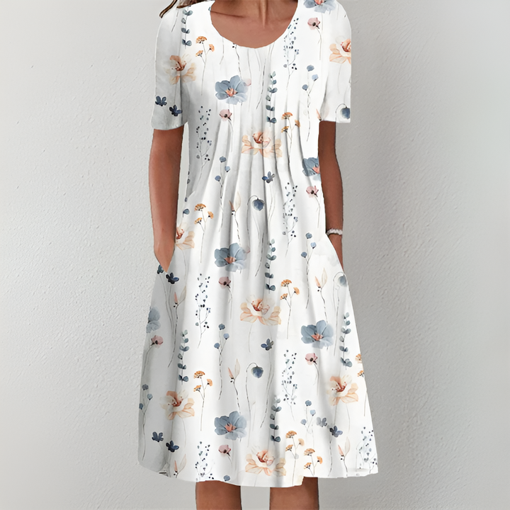 Emilia™ | Classic Floral Dress