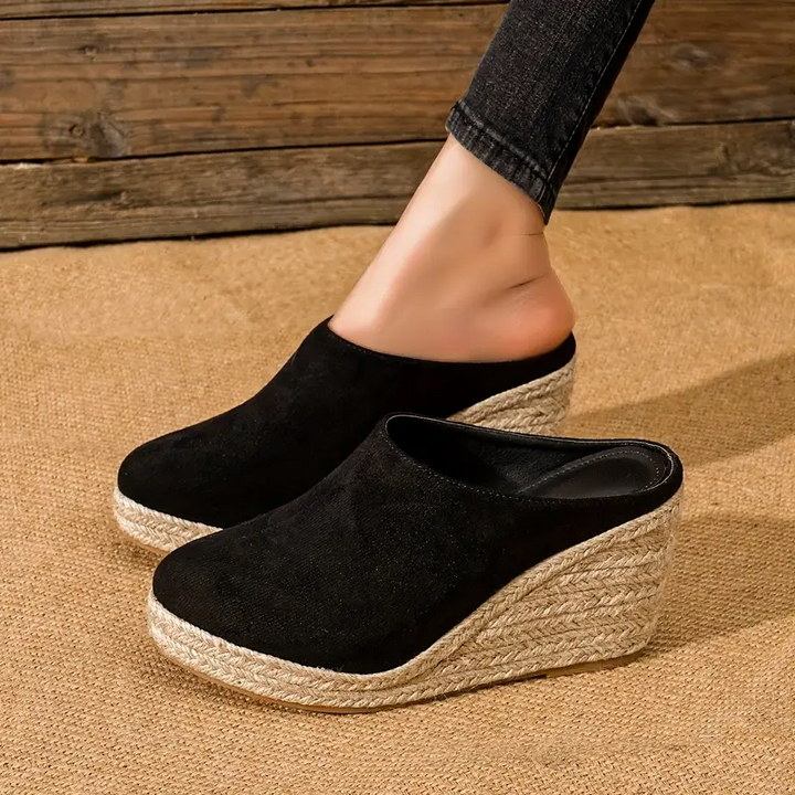 Abigail™ | Classic Wedge Mules