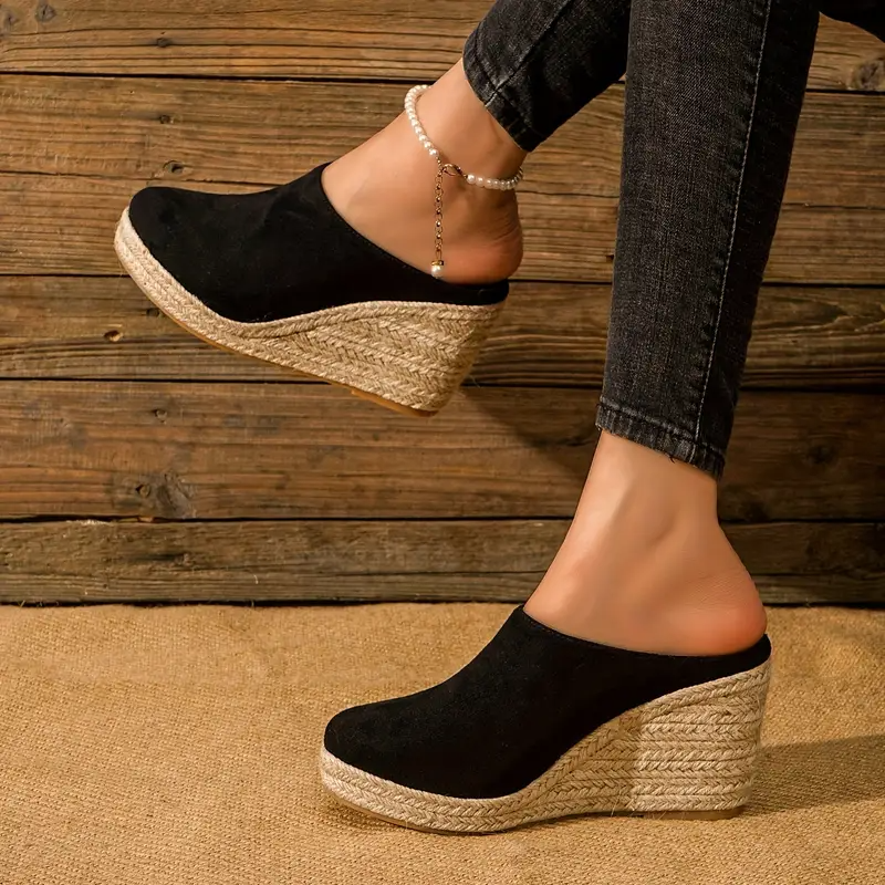 Abigail™ | Classic Wedge Mules
