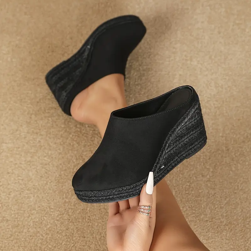 Abigail™ | Classic Wedge Mules