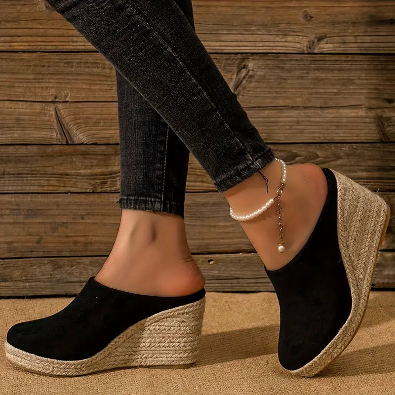 Abigail™ | Classic Wedge Mules
